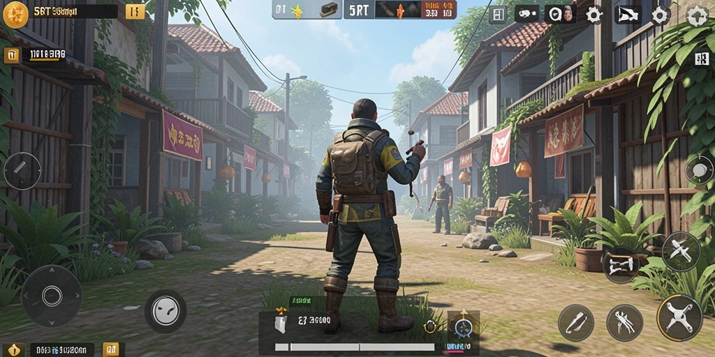 Tampilan gameplay 5RT yang mendalam dan interaktif.