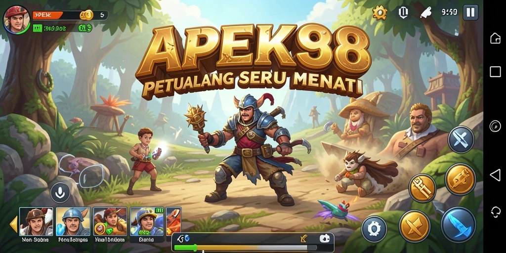 Screenshot APEK88 menunjukkan petualangan seru di dunia yang menakjubkan.