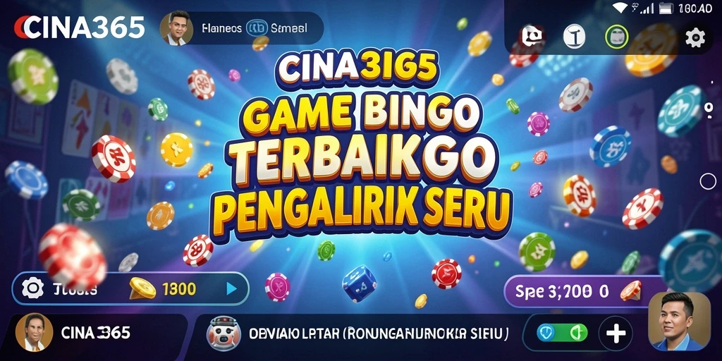 Screenshot gameplay CINA365 menampilkan momen seru saat bermain Bingo.