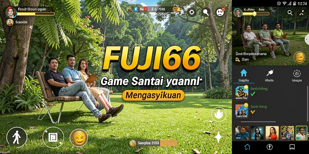 Screenshot utama FUJI66 menampilkan gameplay yang seru dan interaktif.