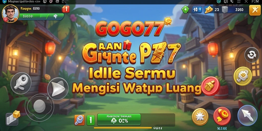 Screenshot menampilkan gameplay GOGO77 yang santai dan menyenangkan.