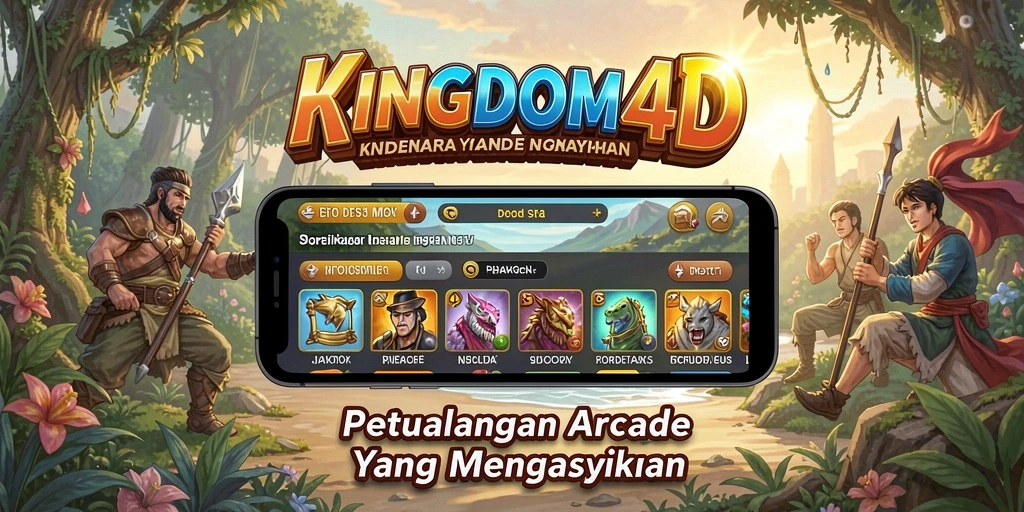 Tampilan seru dari gameplay KINGDOM4D yang penuh tantangan.