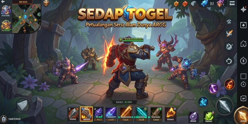 Tampilan aksi pertarungan dalam SEDAPTOGEL yang mendebarkan.