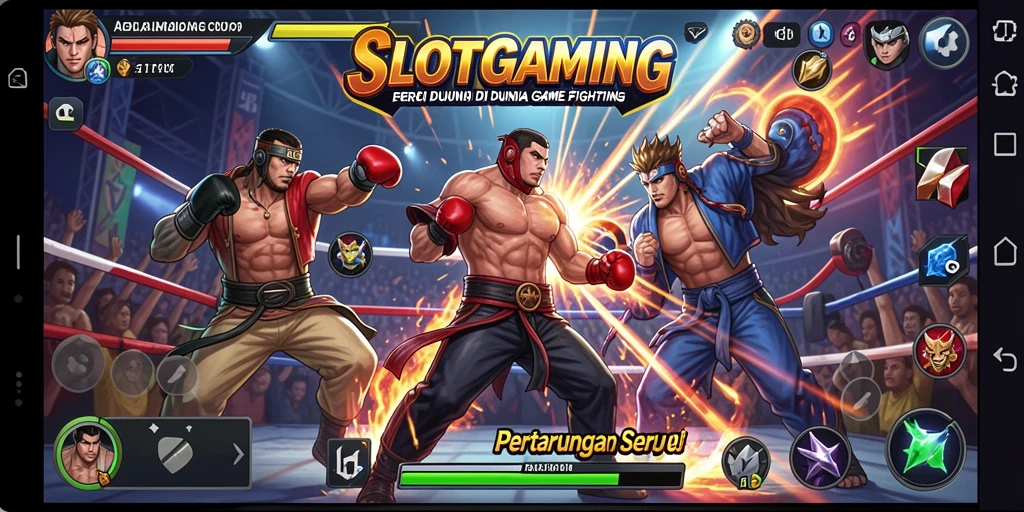 Tangkapan layar saat pertarungan seru di SLOTGAMING.