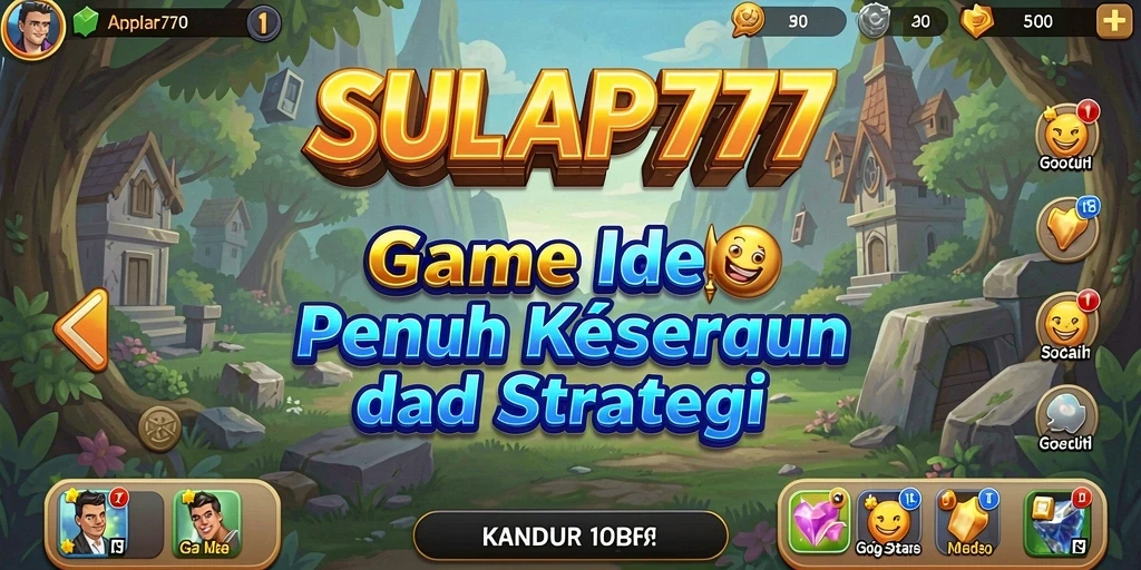 Tampilan screenshot utama SULAP777 menampilkan gameplay Idle yang seru.