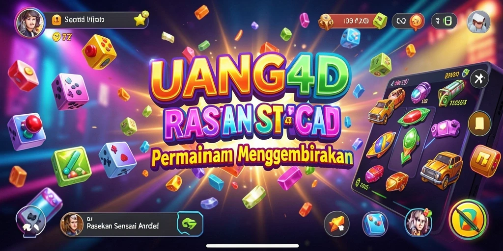 Screenshot UANG4D menampilkan momen seru dari gameplay Arcade yang mendebarkan.