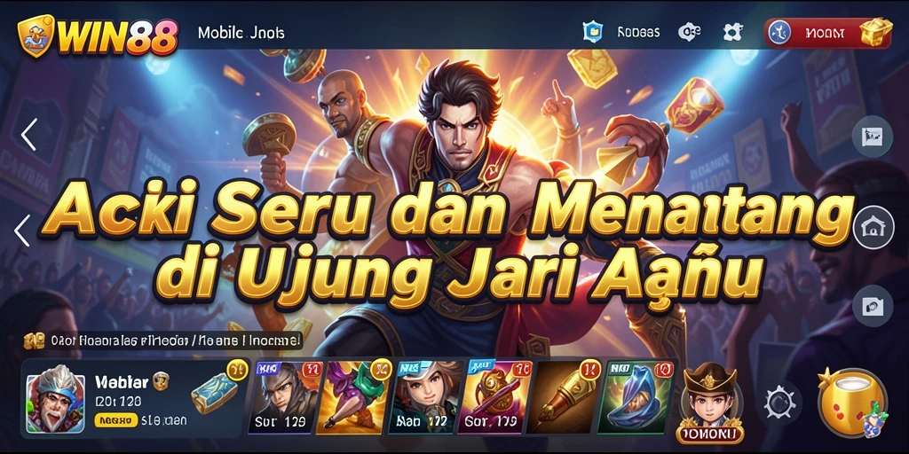 Tangkapan layar gameplay WIN88 menampilkan aksi mendebarkan dengan grafis memukau.