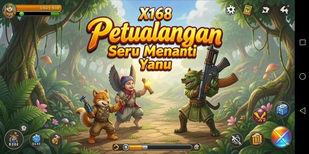 Tampilan gameplay X168 yang seru dan penuh tantangan.