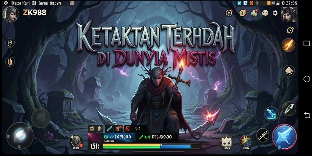 Gameplay ZK988 yang menakutkan dengan atmosfer Horror yang mendalam.